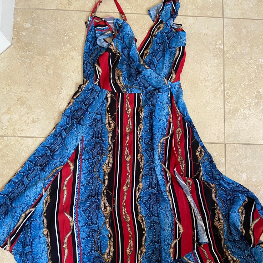 INC Snake Belt Dress - Picture 6 of 16